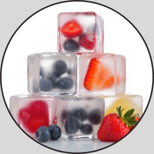 fruit cubes fruit cubes