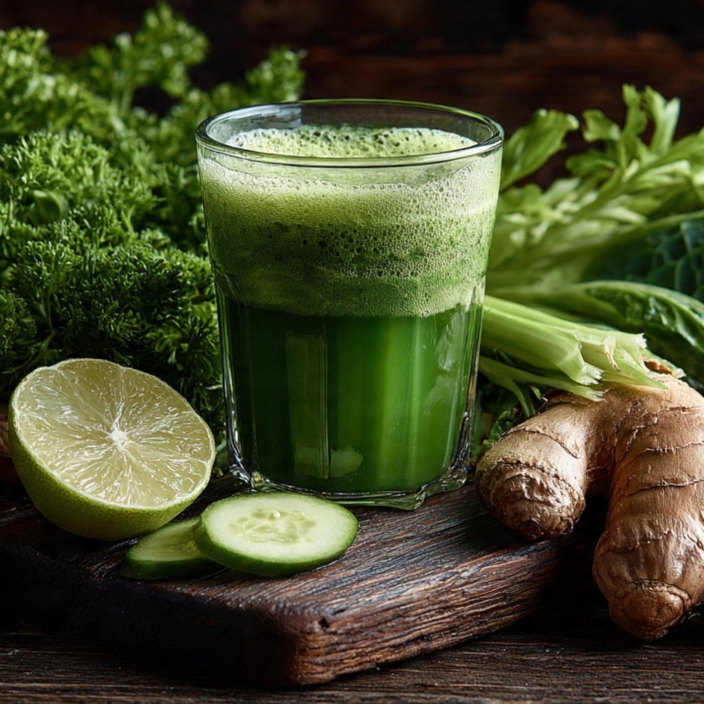Off The Record - Cucumber, pineapple, lime, and fresh ginger.
